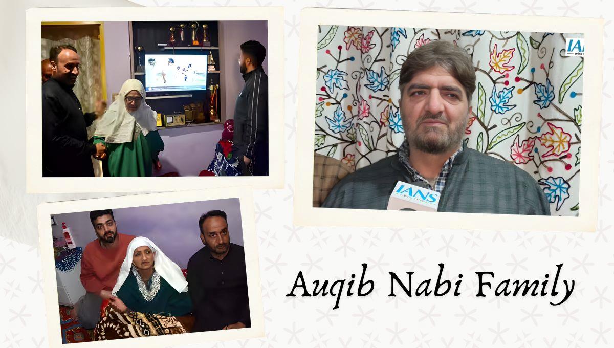 Auqib Nabi Family