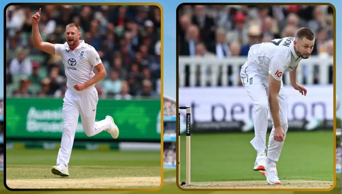 Gus Atkinson bowling speed