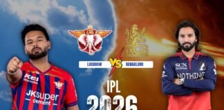 Lucknow Super Giants vs Royal Challengers Bengaluru Match Scorecard: IPL 2026 Match No. 50 Lucknow Super Giants vs Royal Challengers Bengaluru Match Scorecard