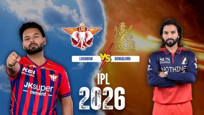 Lucknow Super Giants vs Royal Challengers Bengaluru Match Scorecard