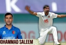 Mohammad Saleem: Age, Height, Career, Stats, Bowling Speed and More Mohammad Saleem
