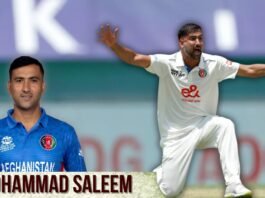 Mohammad Saleem: Age, Height, Career, Stats, Bowling Speed and More Mohammad Saleem