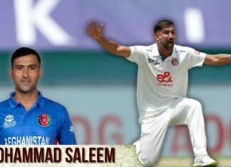 Mohammad Saleem: Age, Height, Career, Stats, Bowling Speed and More Mohammad Saleem
